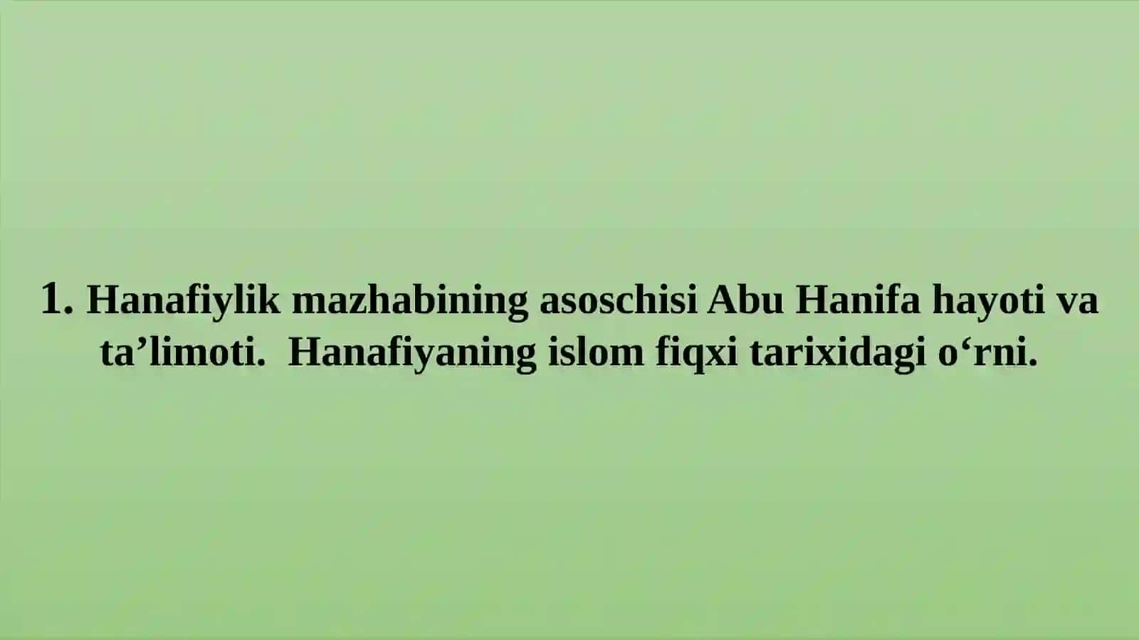 ISLOM FIKHIY MAKTABLARI 4