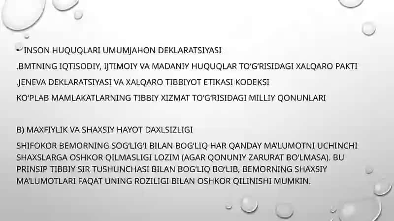 Bemorlarning ma’lumot olishi huquqiy jihatlari 4