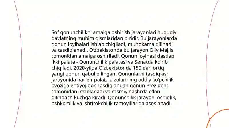 Sof qonunchilik hujjatlari 4