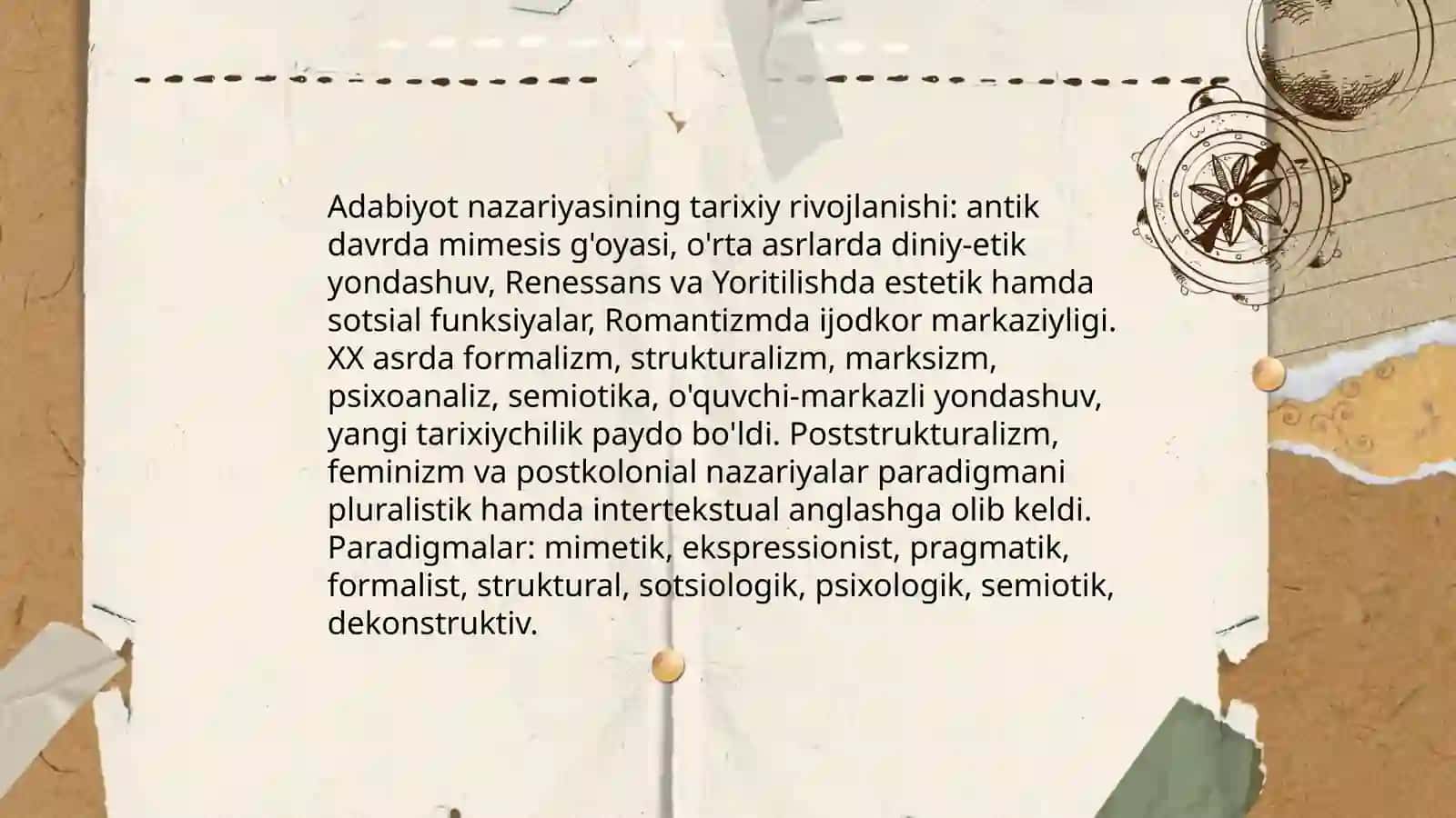Adabiyot nazariyasi fan sifatida 4