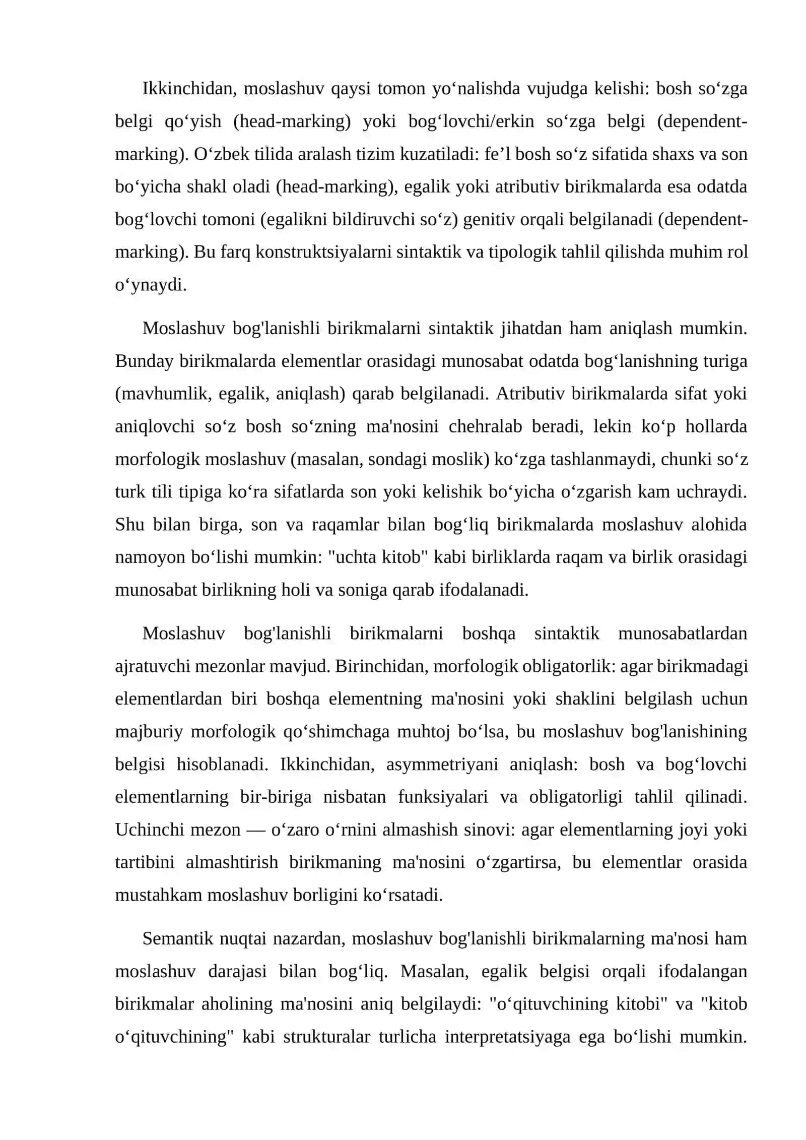 Moslashuv bog'lanishli birikmalar 4