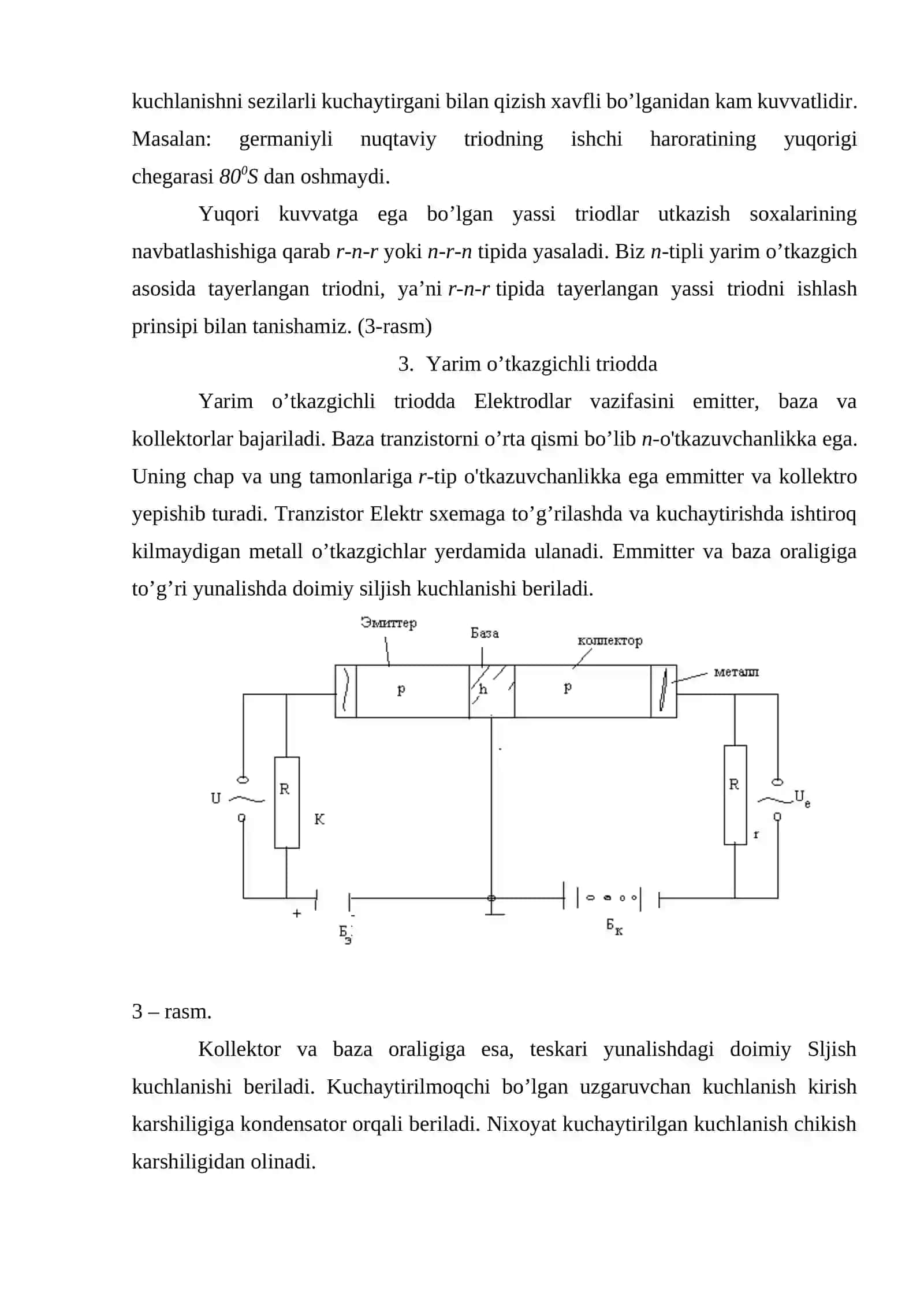 Yarim o’tkazgichli diodlar va triodlar 4