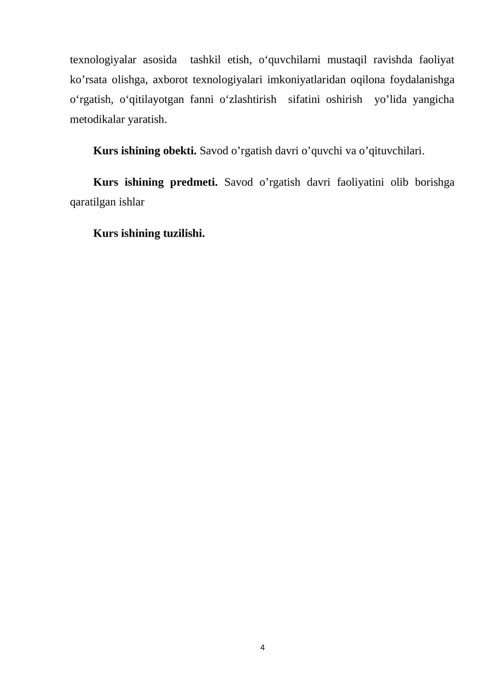 SAVOD O’RGATISH DARSLARIDA AHBOROT TEXNALOGIYALARIDAN FOYDALANISH 4