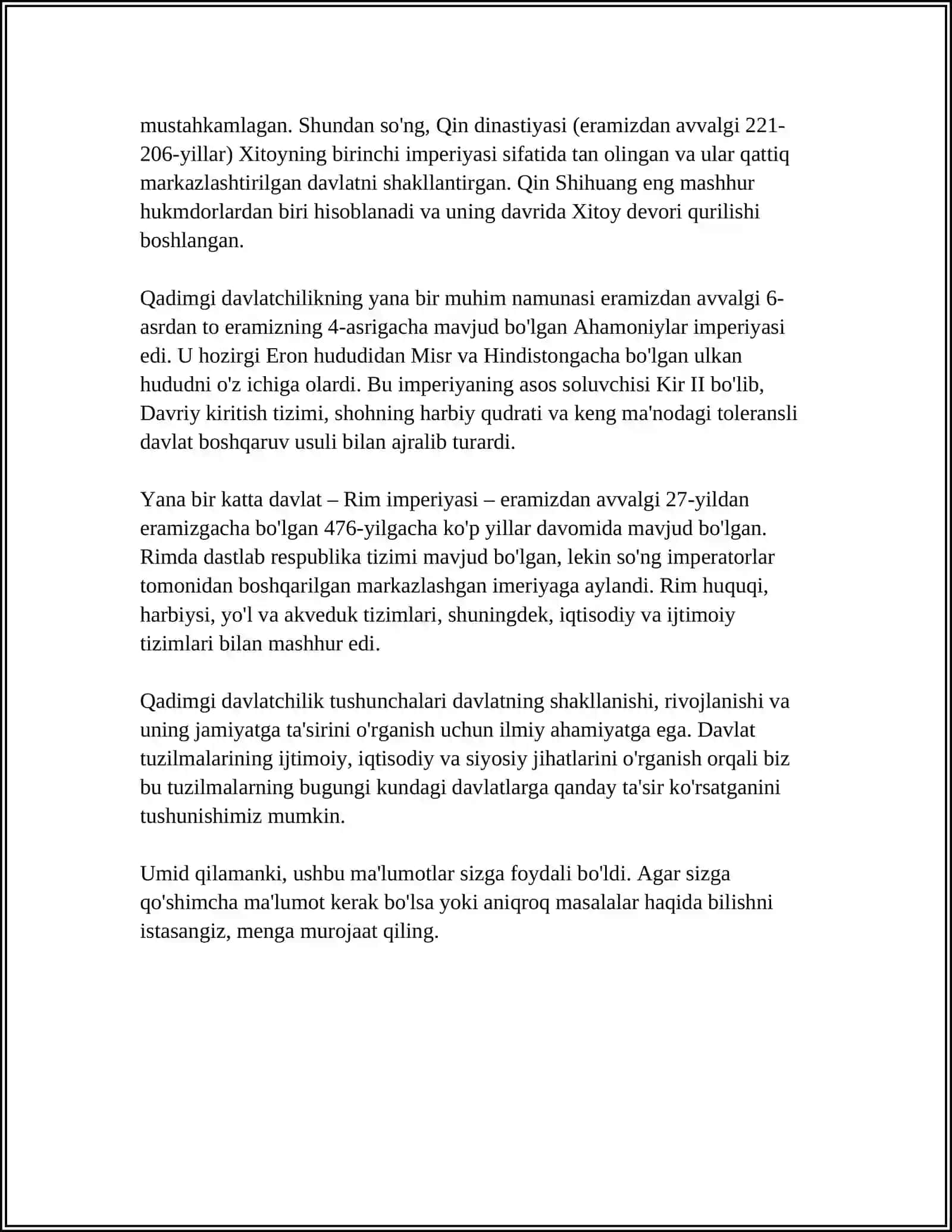 QADIMGI DAVLATCHILIKKA OID TUSHUNCHALAR 4