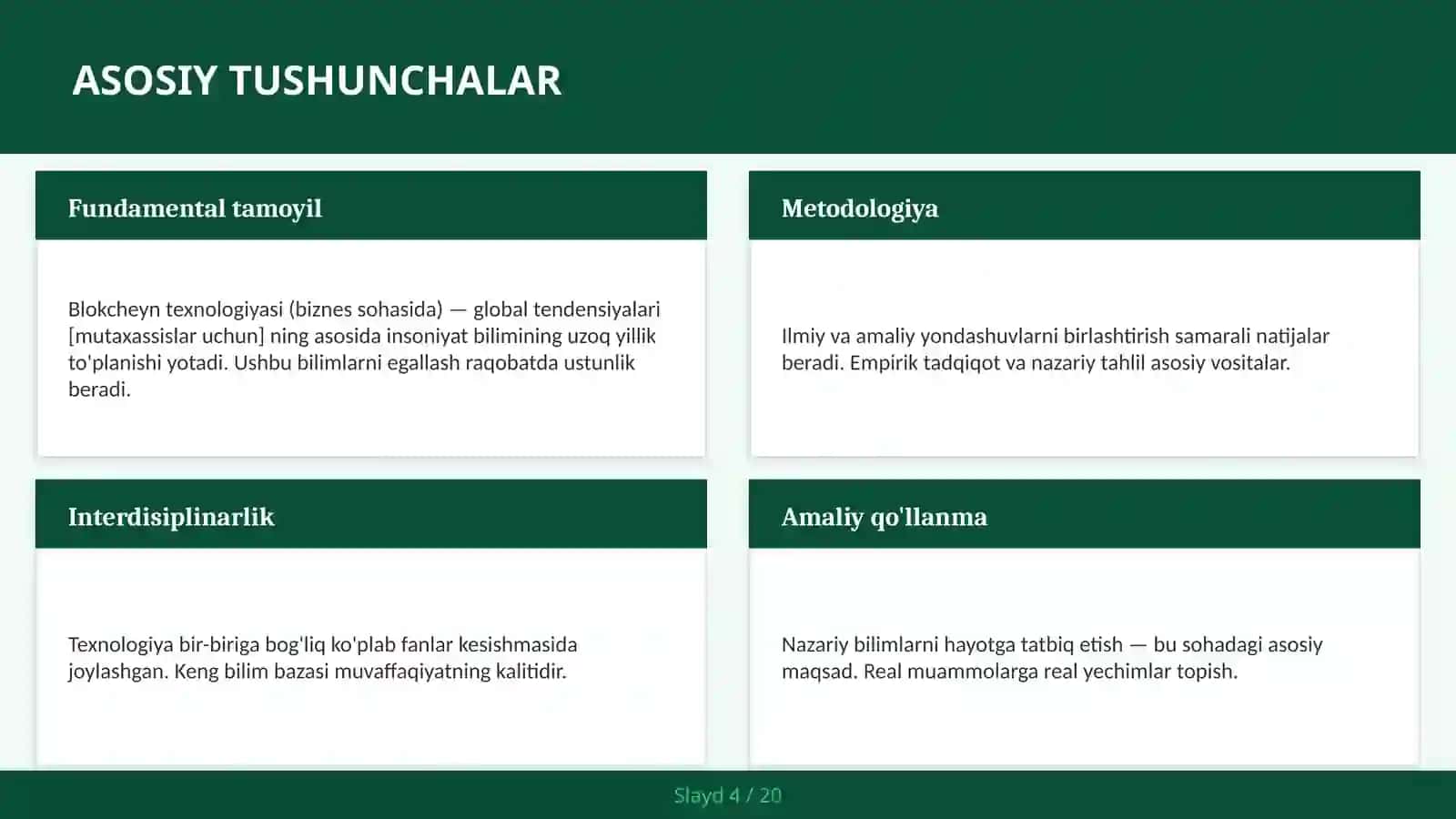 Blokcheyn texnologiyasi (biznes sohasida) — global tendensiyalari [mutaxassislar uchun] 4