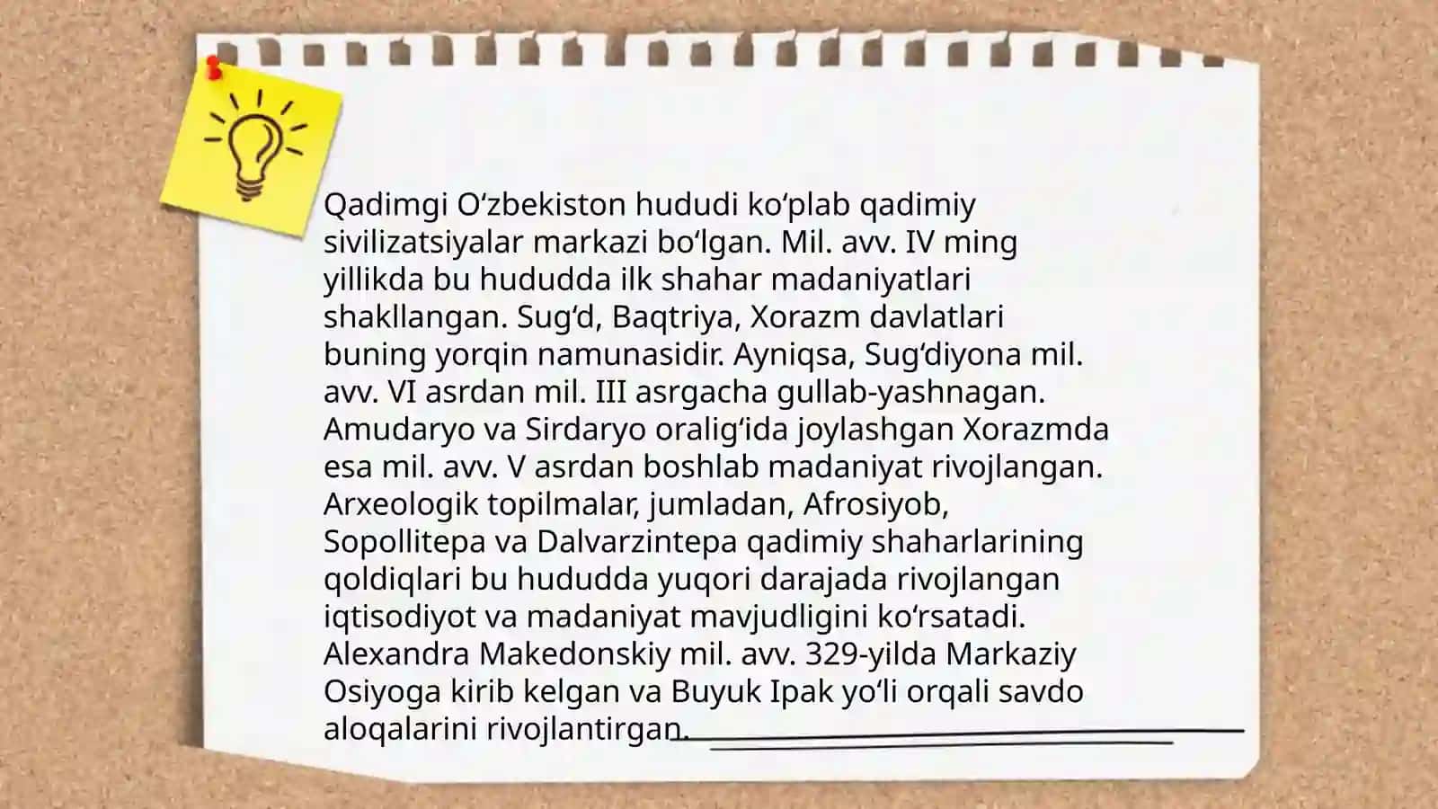 O'zbekiston tarixi fanidan mustaqil ish 4