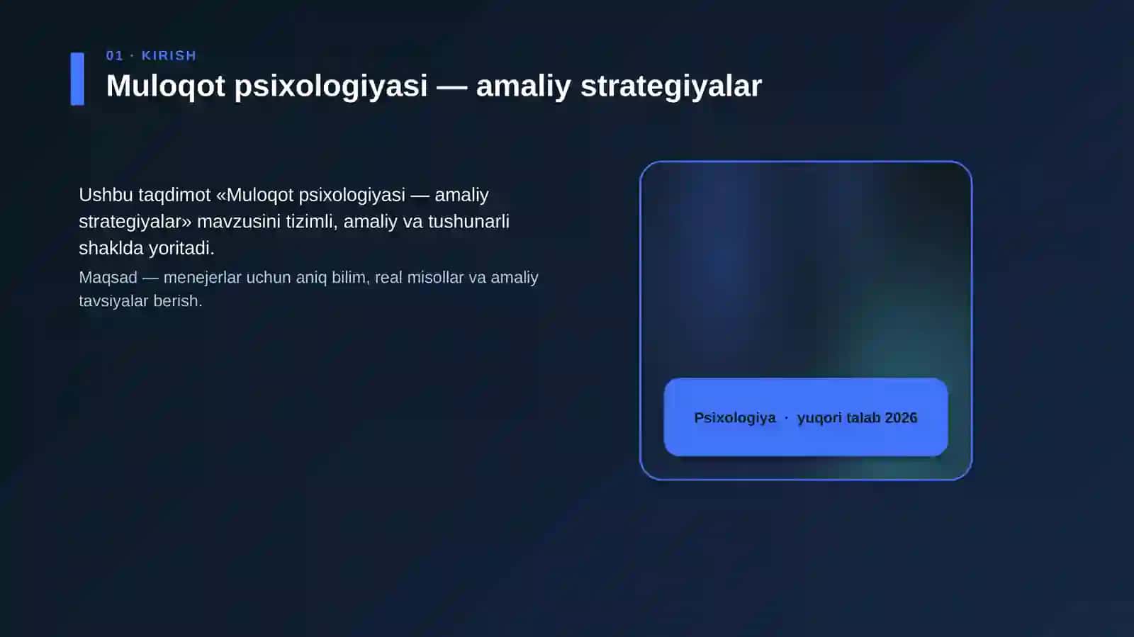 Muloqot psixologiyasi — amaliy strategiyalar 4