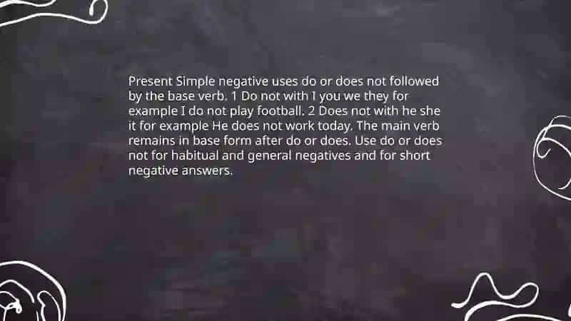 Present Simple 4