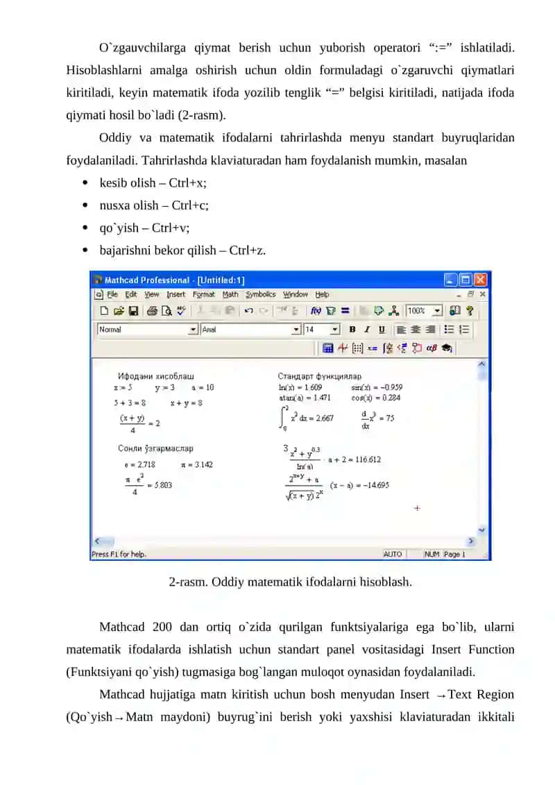 Diskrеt o`zgaruvchilar va sonlarni formatlash 4