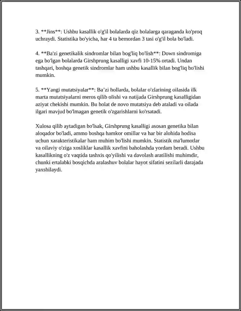 Girshprung kasalligi va megakalonda bajriladigan operatsiyalar 4
