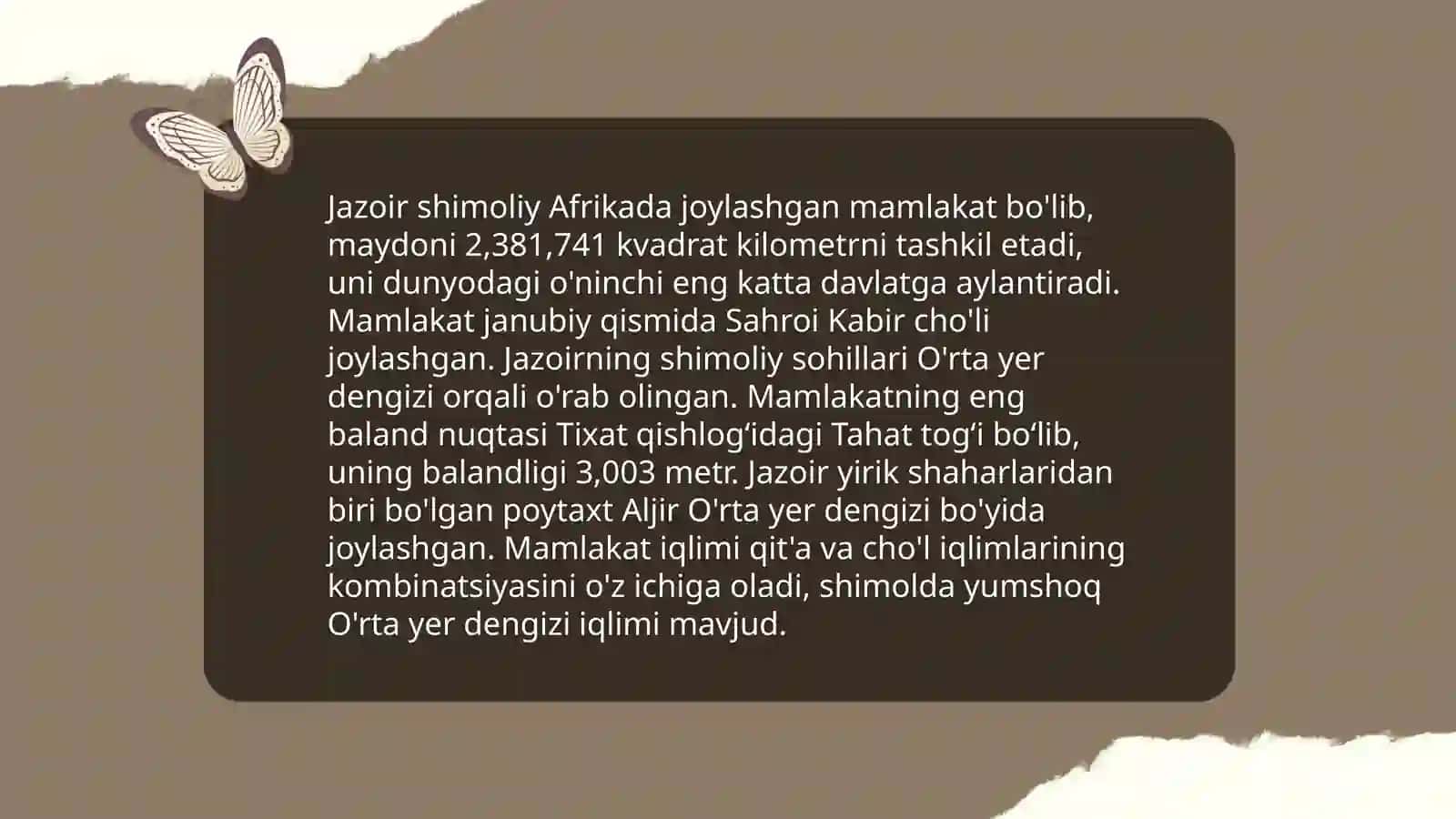 Jazoir davlati tarixi 4