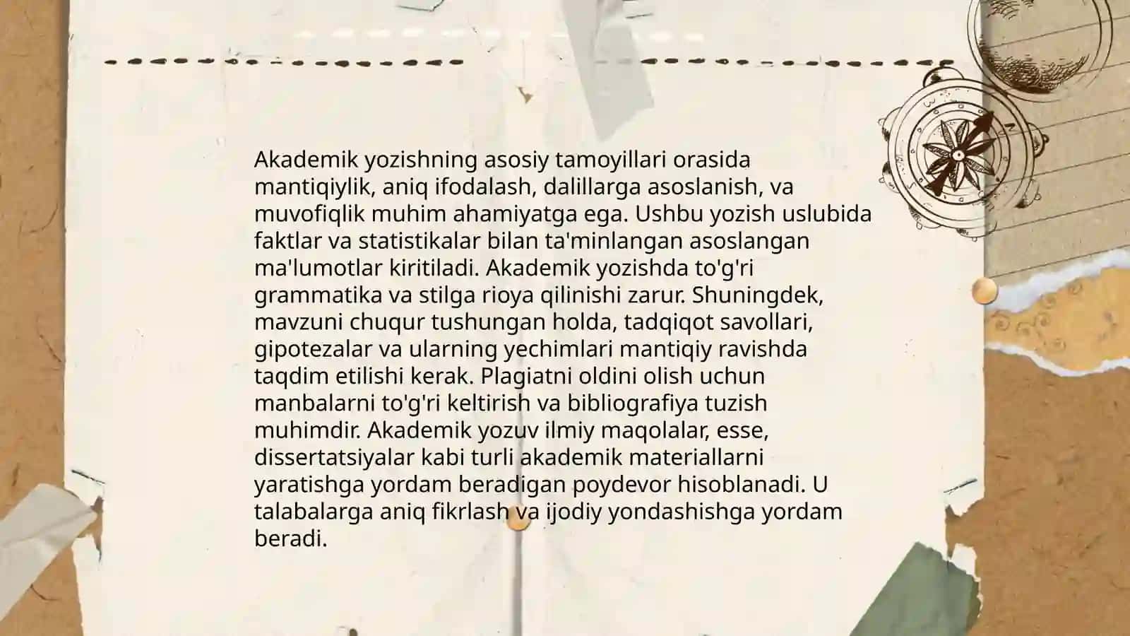 Akademik matn va uning tarkibiy qismlari 4