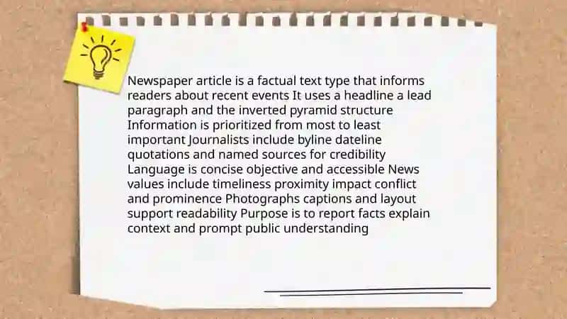 Factual text types 4