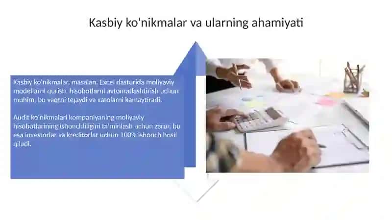 Buxgalter-iqtisodchimutaxassisning akademik va kasbiy ko'nikmalari 4