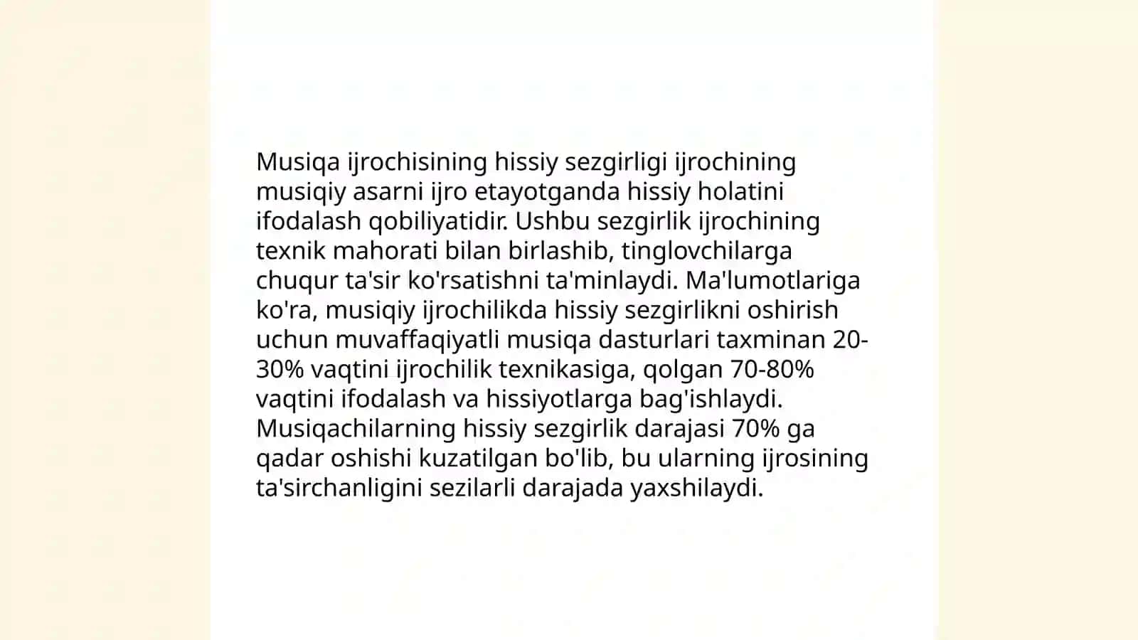 Musiqa ijrochisining shaxsiy sifatlari 4