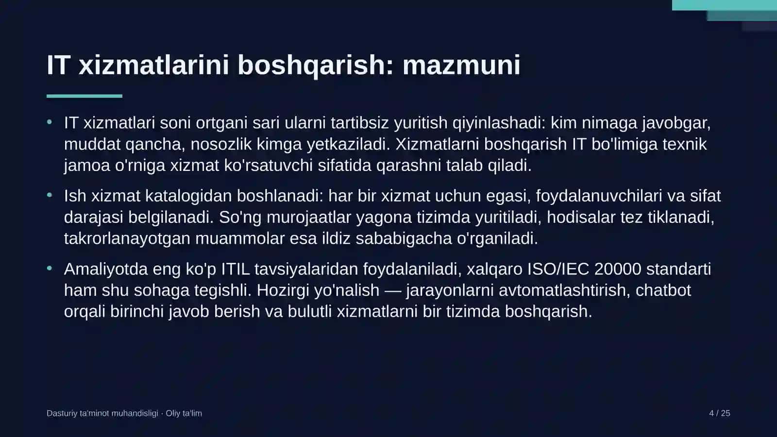 melioratsiya tizimida it xizmatlarini boshqarish 1556 4