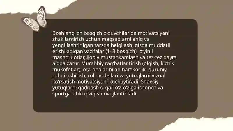 Belbogʻli kurash fanidan Boshlangʻich Tayyorgarlik 4