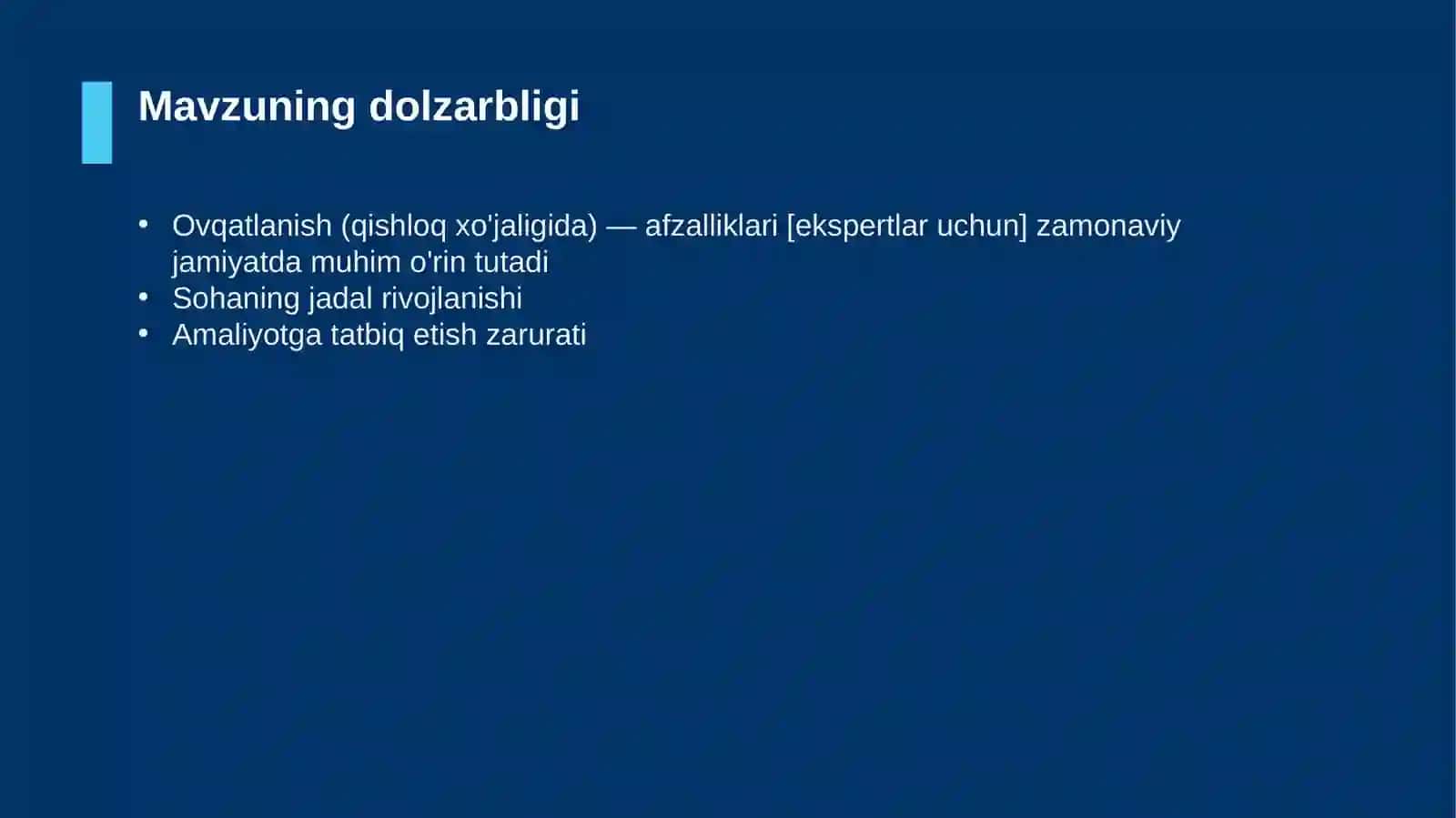 Ovqatlanish (qishloq xo'jaligida) — afzalliklari [ekspertlar uchun] 4
