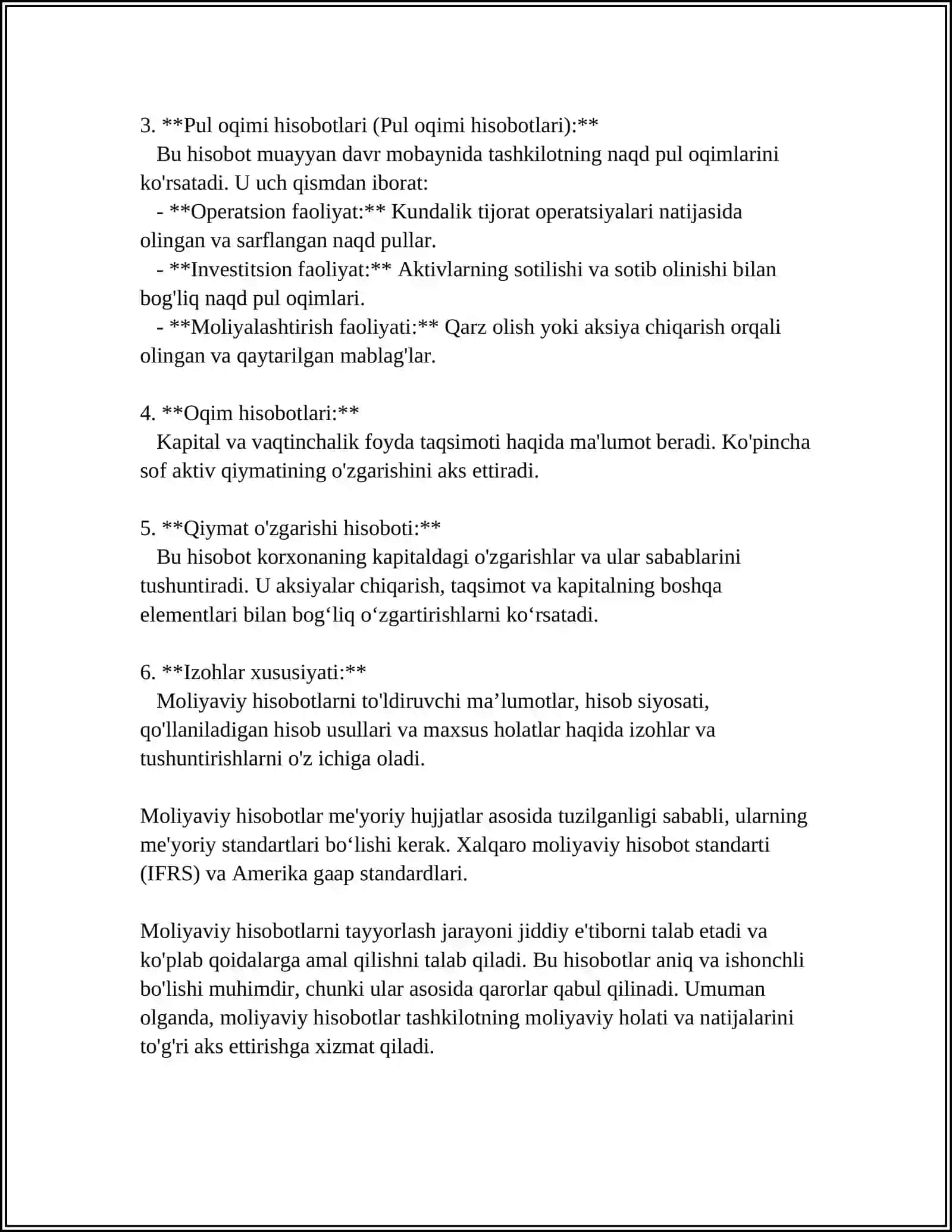 Moliyaviy hisobotlar yuzasidan Auditor xulosasi 4