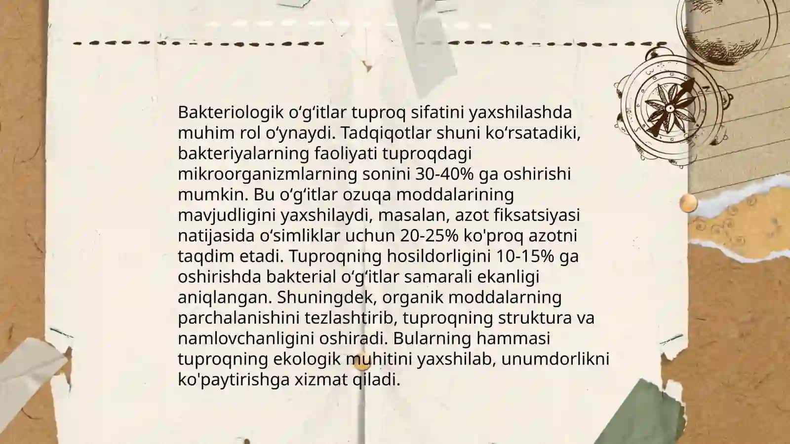 Bakteriologik oʻgʻitlar va ularning qoʻllanilishi 4
