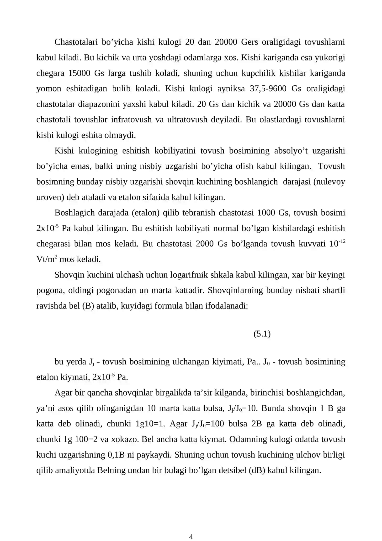 Shovqin va titrashdan himoyalanish texnik vositalarining guruhlanishi va tuzulishi 4