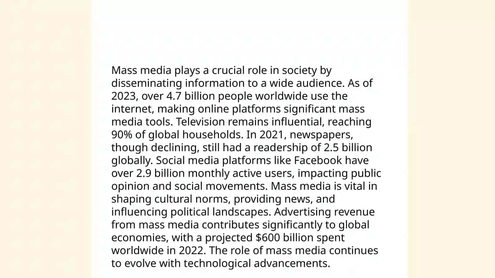 History of Mass Media 4