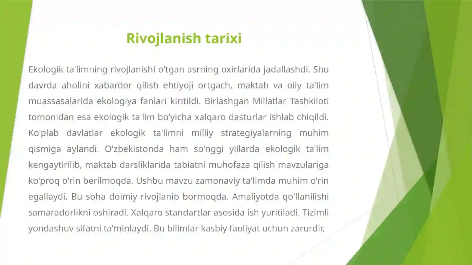 EKOLOGIK TA'LIM VA EKOLOGIK MADANIYAT 4