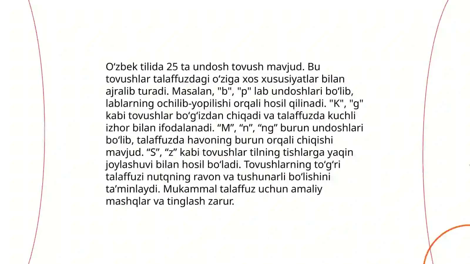 Orfografiya va orfoepiya tamoyillari boʻyicha mashqlar Kompleks-fonetik -orfoepik-orfografik tahlil 4