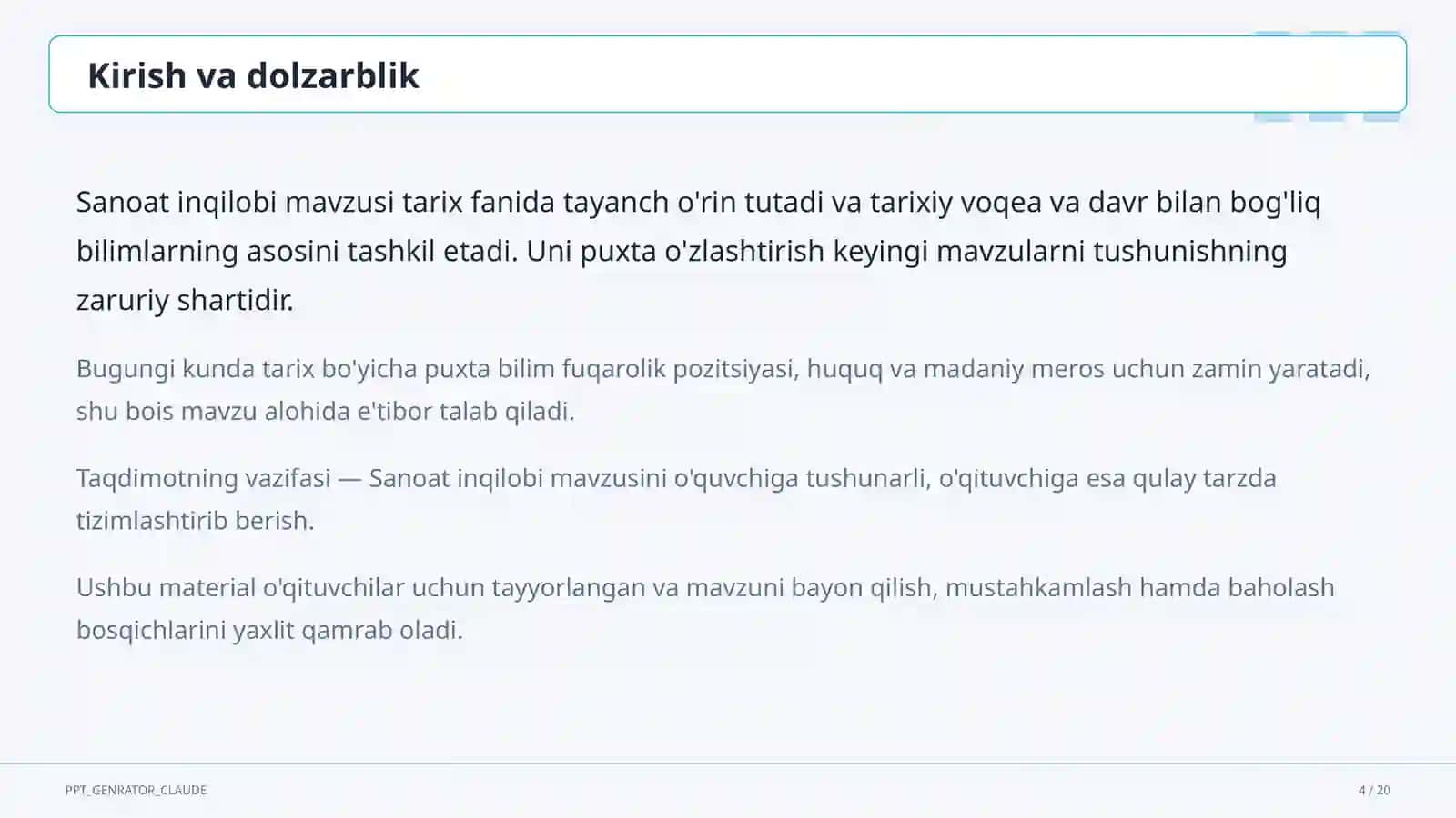 Sanoat inqilobi (9-sinf) 4