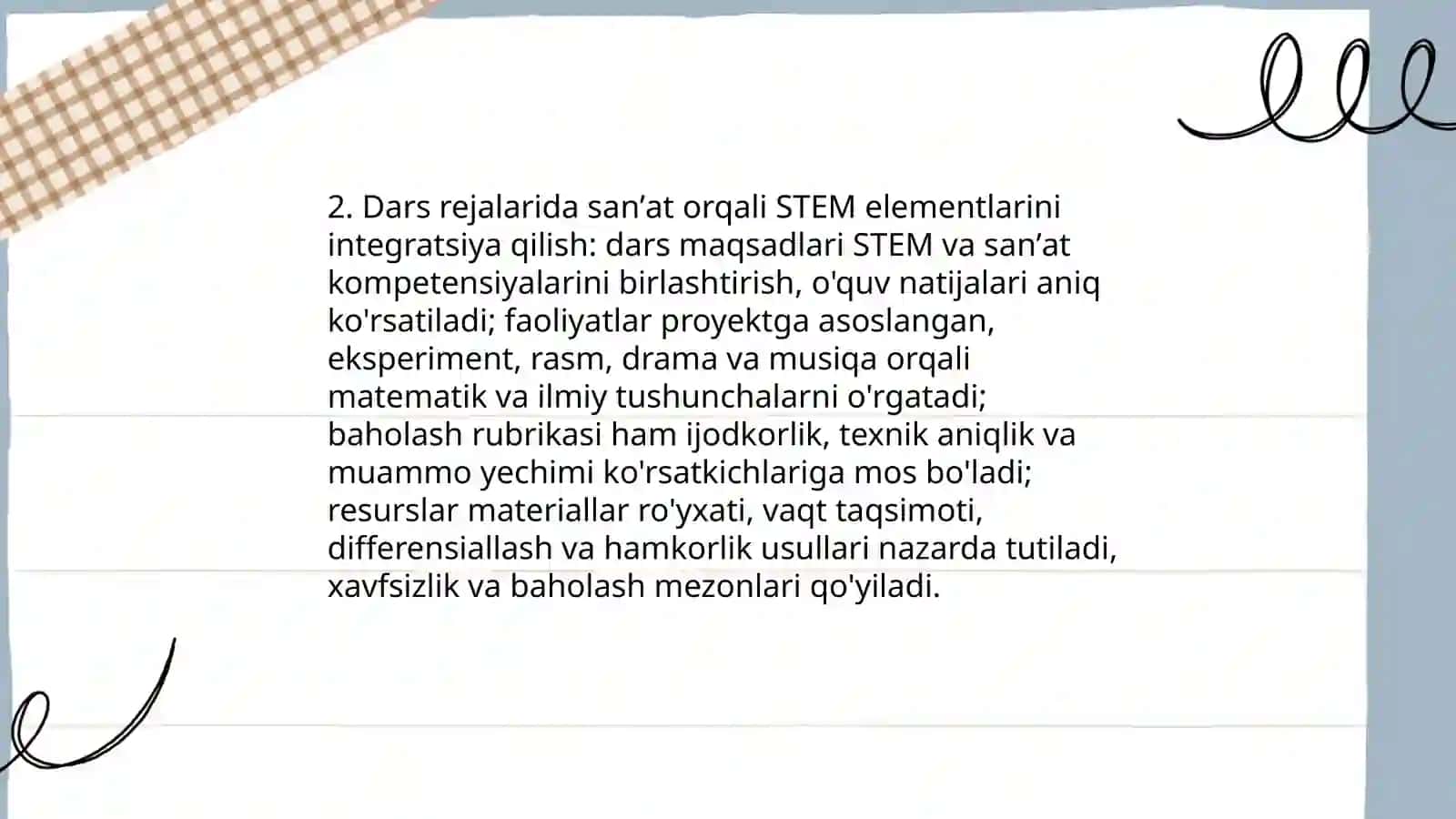 STEAM asoslari va kreativ fikrlashni rivojlantirish metodikasi 4