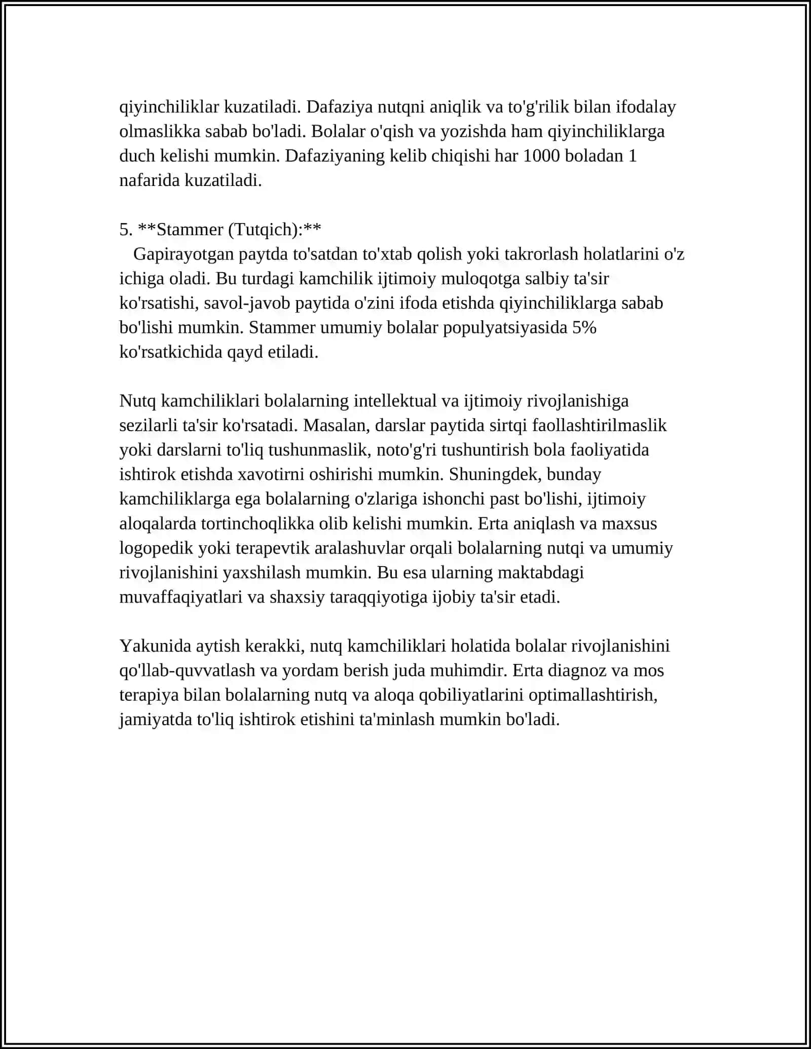 Maktabgacha yoshdagi nutqida kamchilik 4