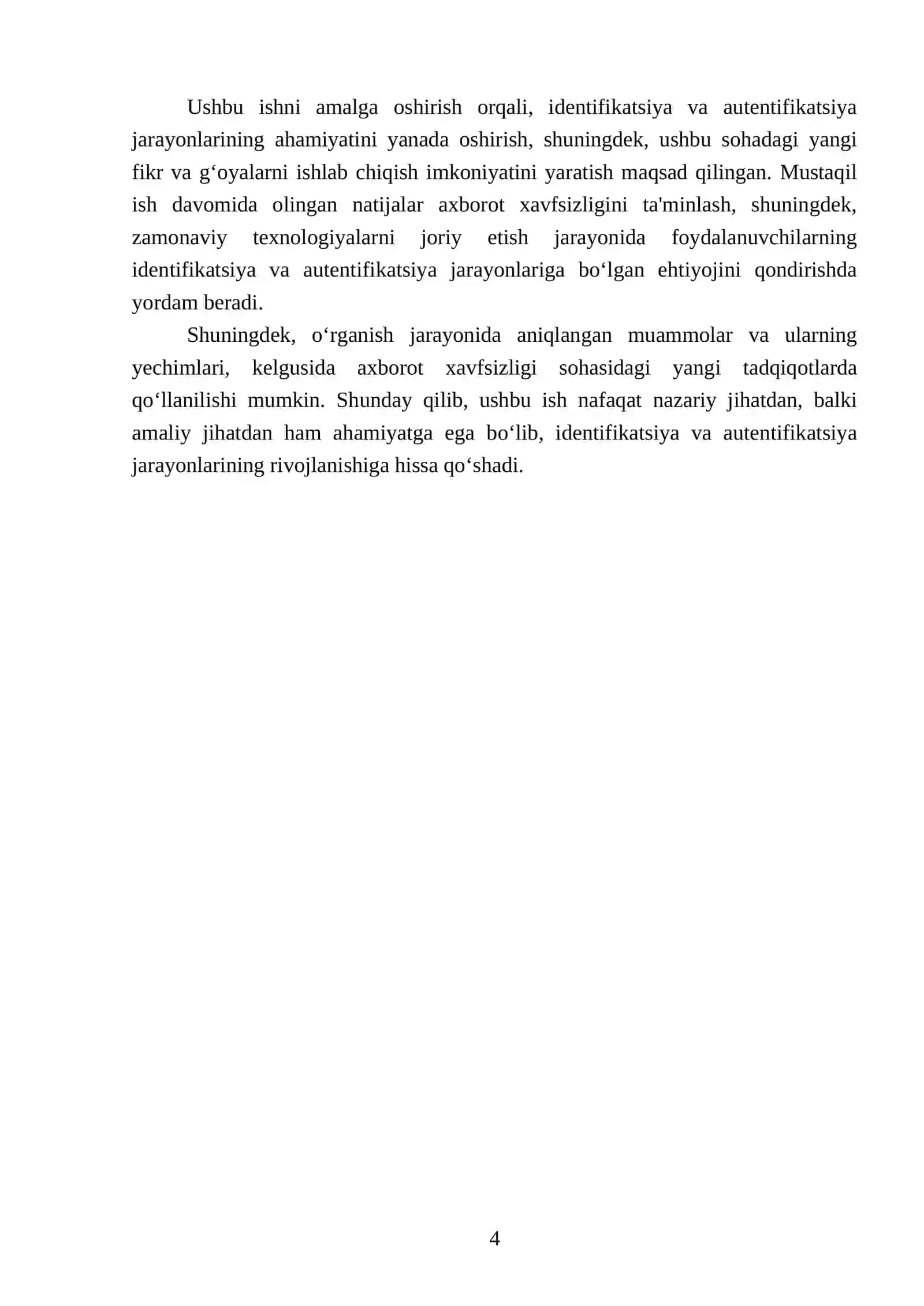 Identifikatsiya va autentifikatsiya tushunchasi va vazifalari 4