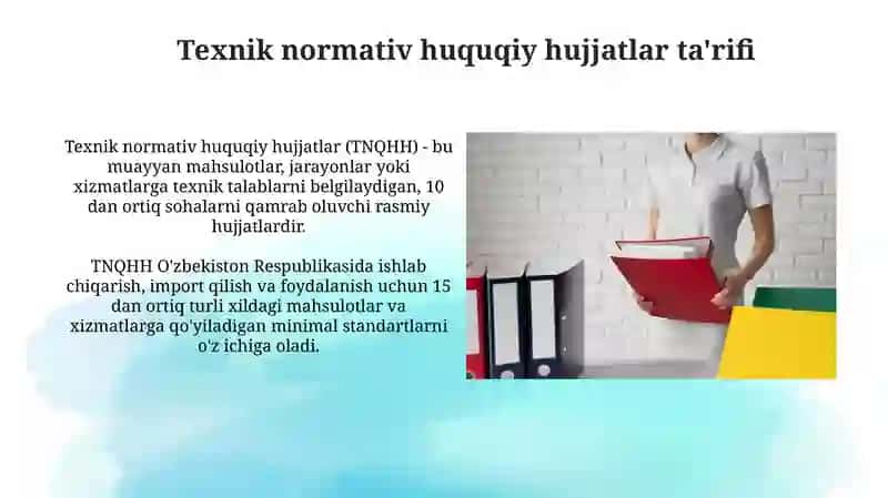 Texnik normativ huquqiy hujjatlar 4