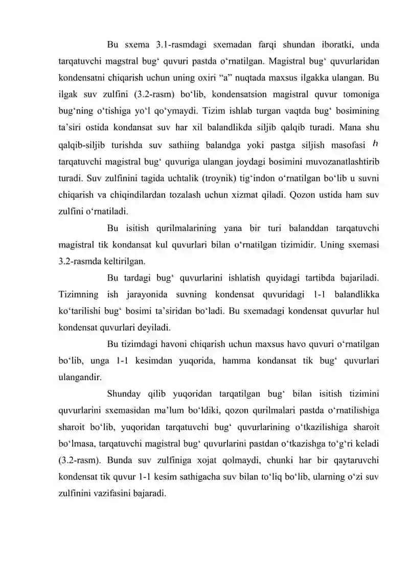 BUG‘ BILAN ISITISH TIZIMLARI 4