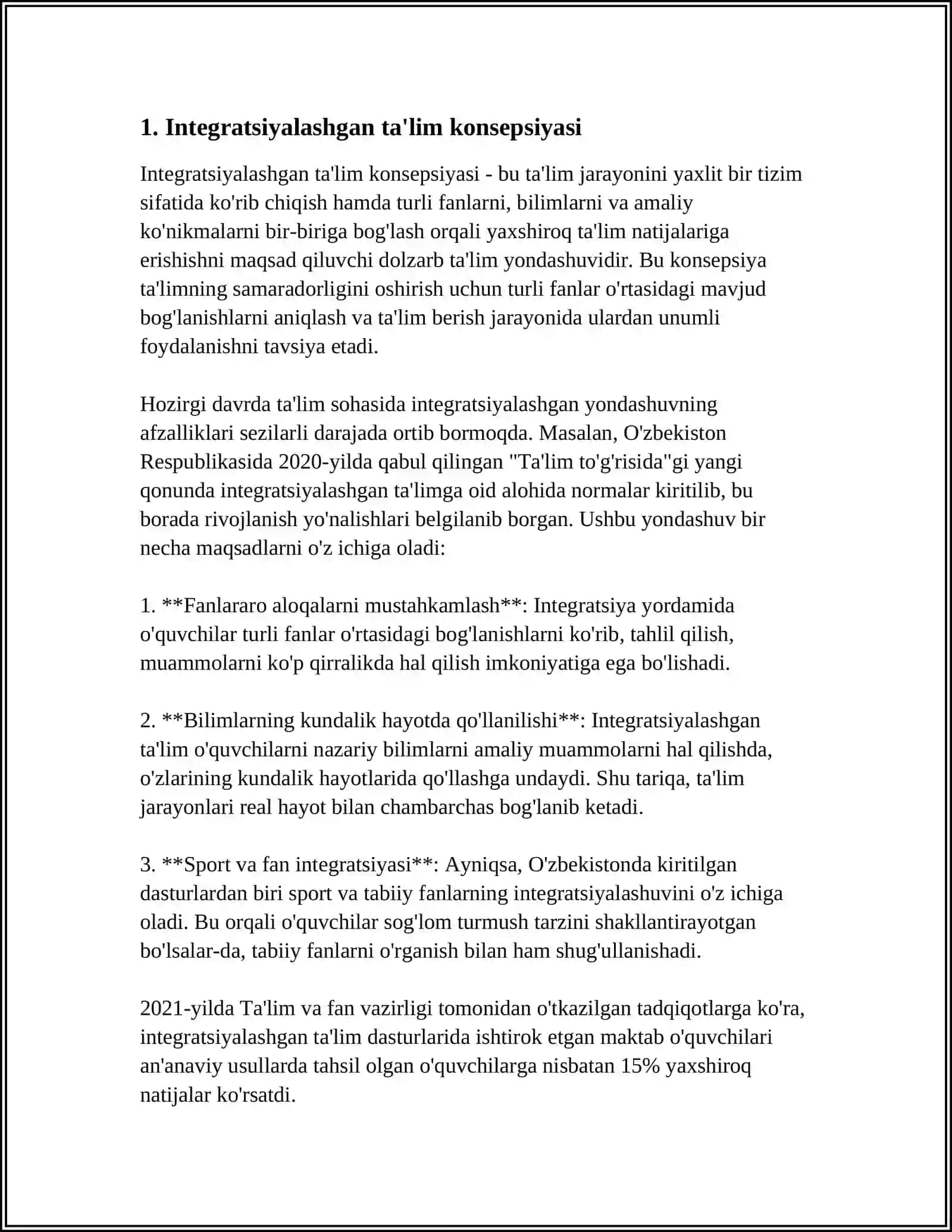 INTEGRATSIYALASHGAN TA’LIMDA O’YIN TEXNOLOGIYALARI 4
