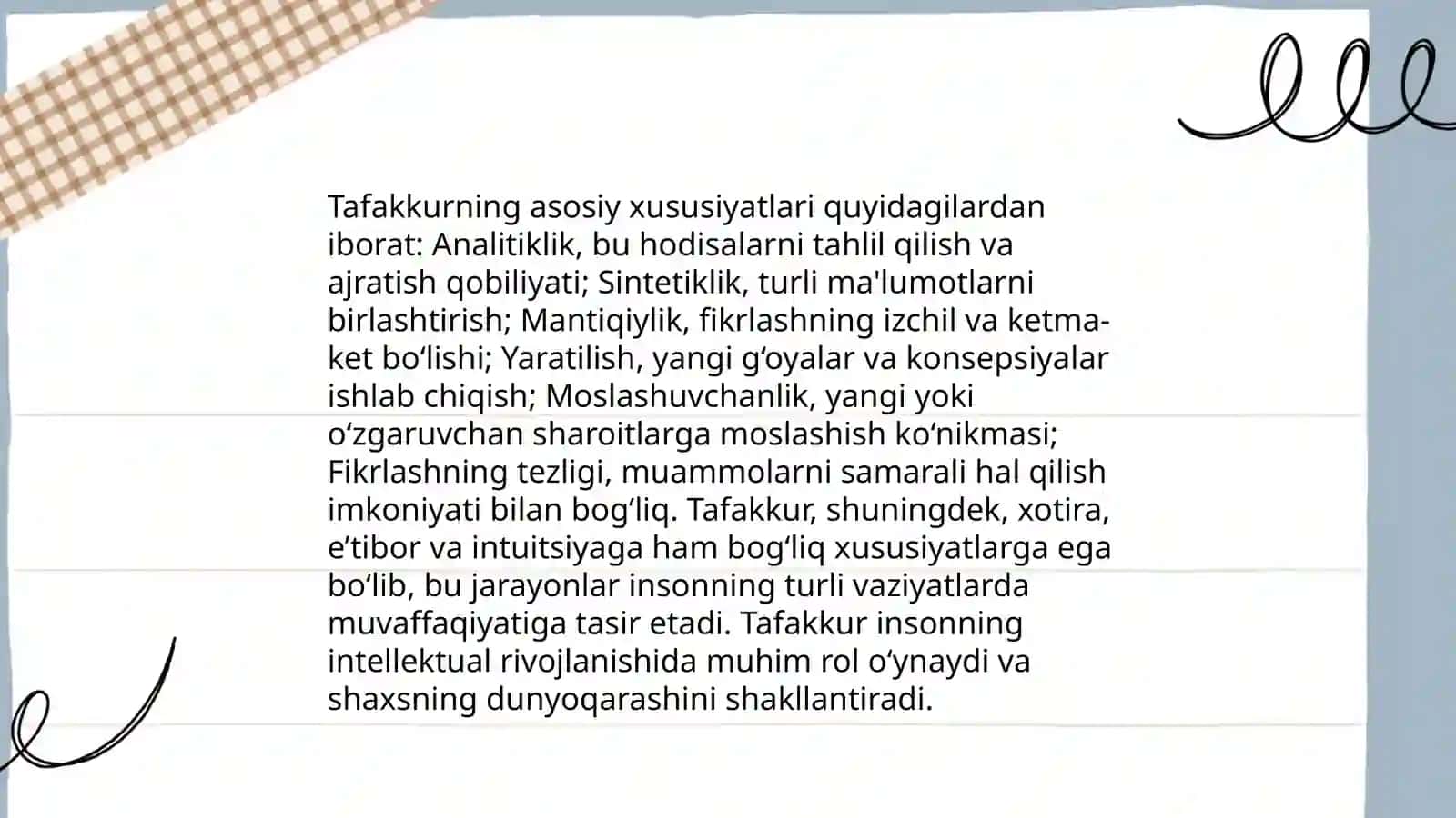 Taffakurning mantiqiy shakillari Va qonunlari 4