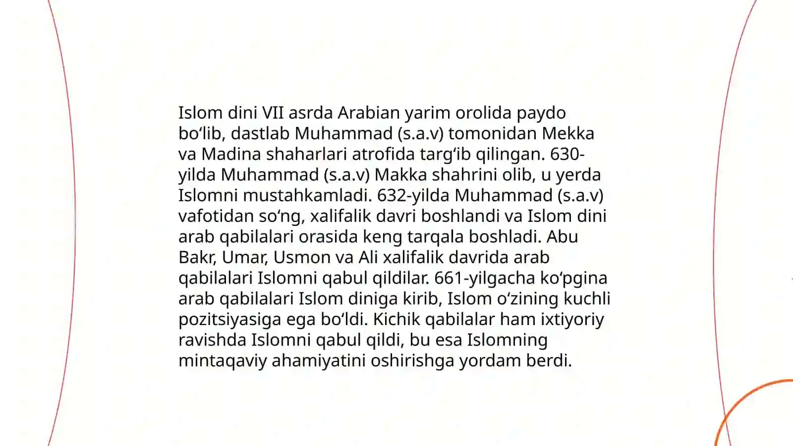 Isom dinining paydo bo lishidagi ijtimoiy-siyosiy va madaniy sharoitlar 4