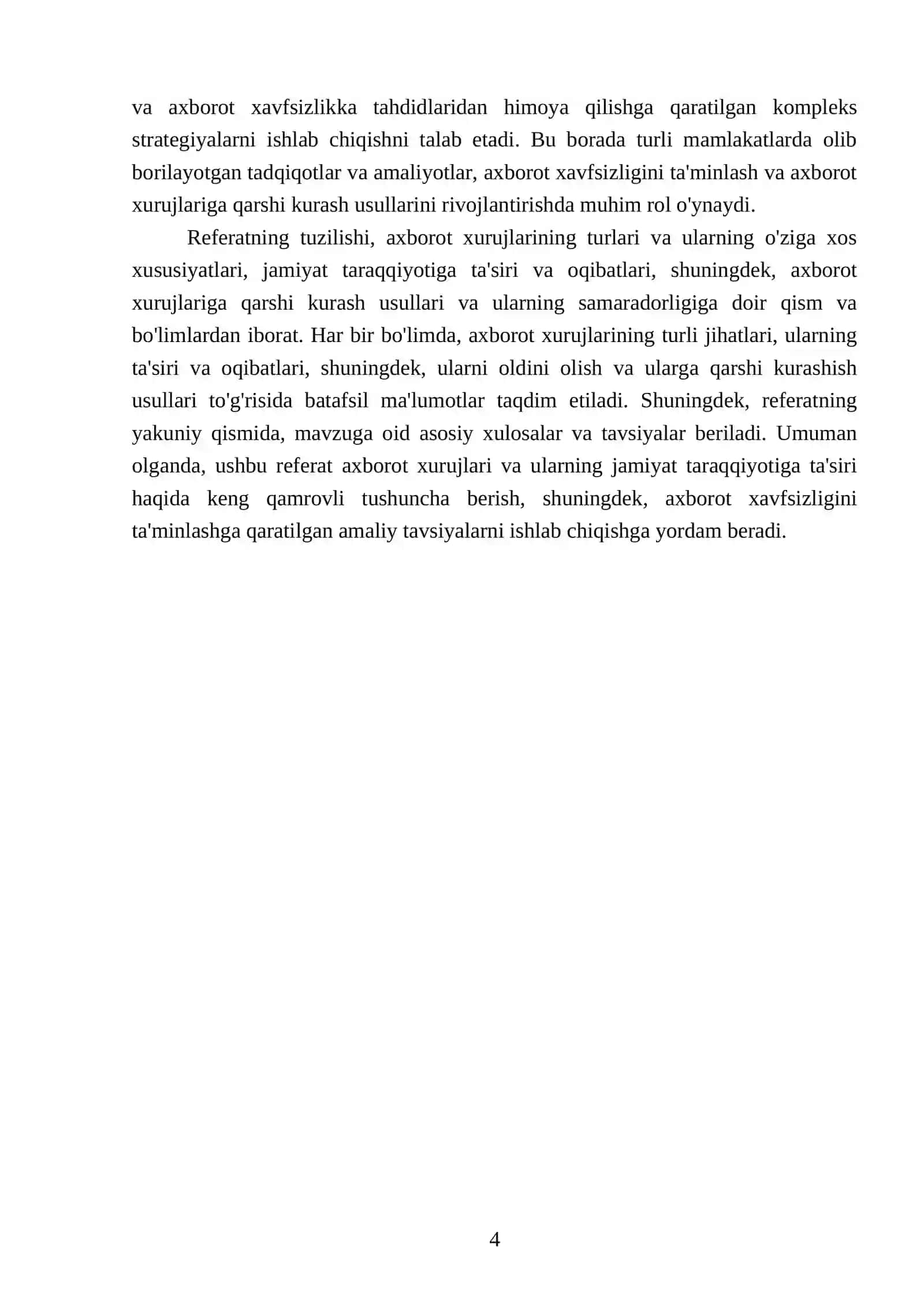 Axborot xurujlariva uning jamiyat taraqqiyotiga tasiri 4