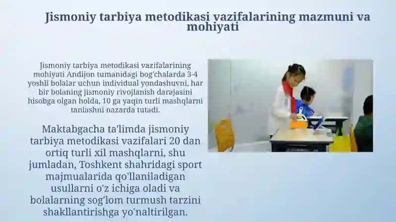 Maktabgacha ta'limga jismoniy tarbiya metodikasi 4