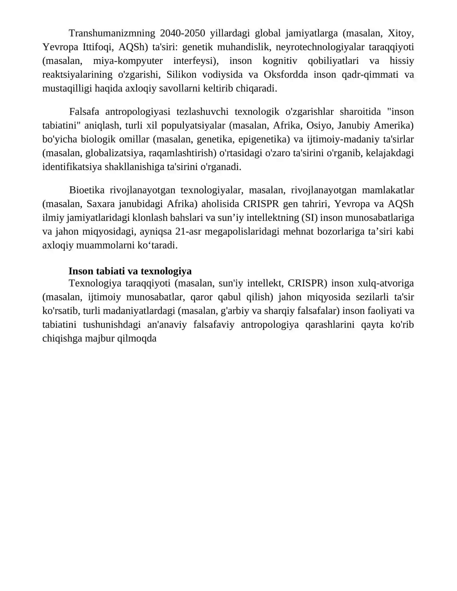 Insonning mohiyati va falsafiy antropologiyaning vazifalari 4