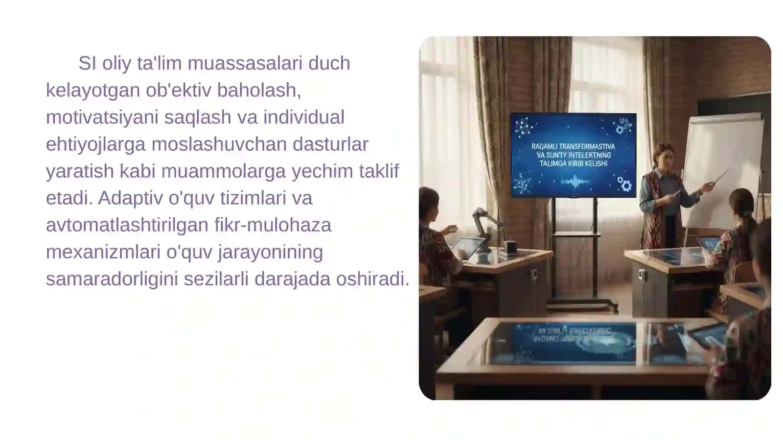 Raqamli texnologiyalar va sun'iy intelektning ta'limdagi ro'li 4