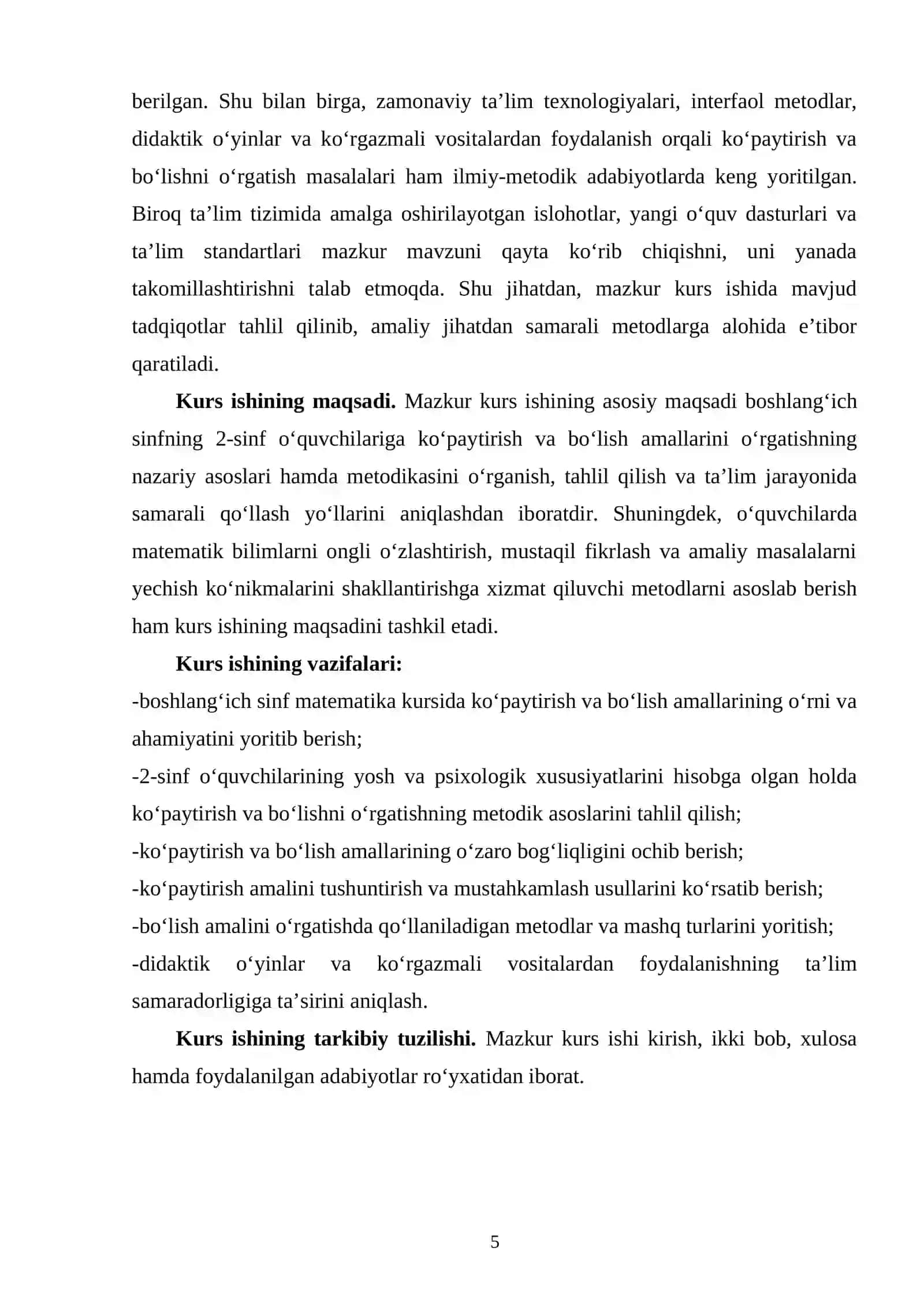 2- sinf o'quvchilariga koʻpaytirish va boʻlishni oʻrgatish metodikasi 4