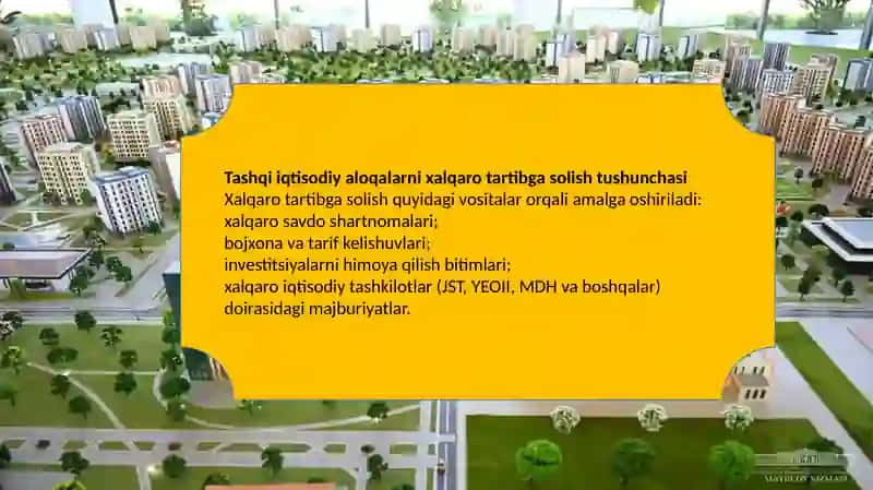 BelarussiyavaO’zbekistonRespublikalarningtashqi iqtisodiy aloqalarni xalqaro tartibga solish tahlili 4