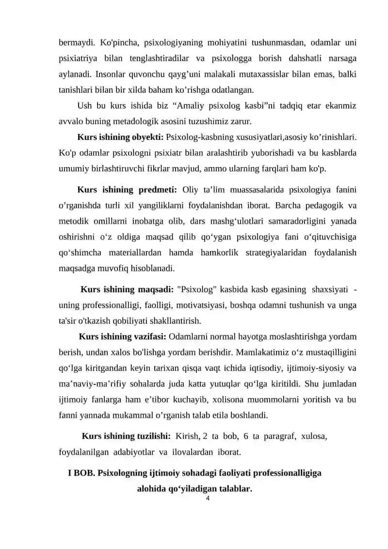 "Ijtimoiy sohalarda psixologik xizmatning rivojlanishi" 4