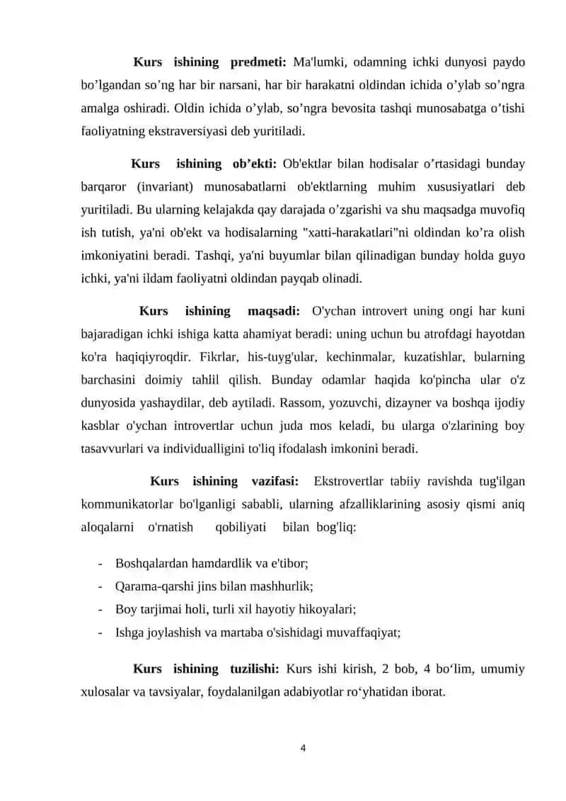 "Xorijiy psixologiyada ekstravеrsiya, introvеrsiya" 4