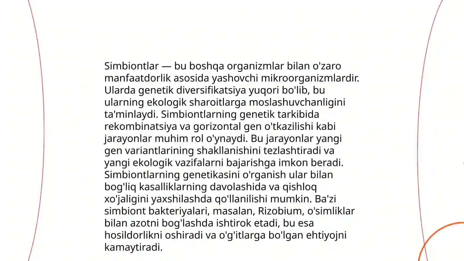 Hujayrada mayda zarrachalar va simbiontlarning irsiylanishi 4