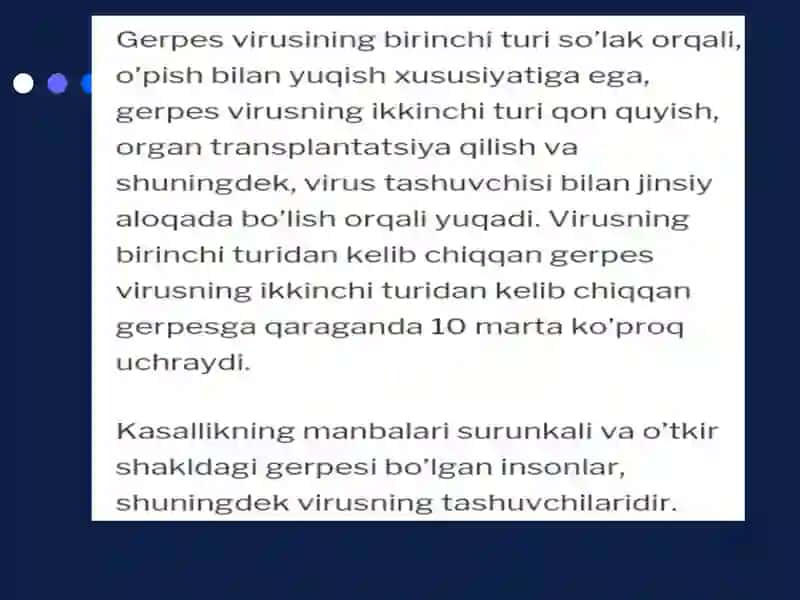 Virusli infeksiyalar (Herpes simplex, HPV) 4