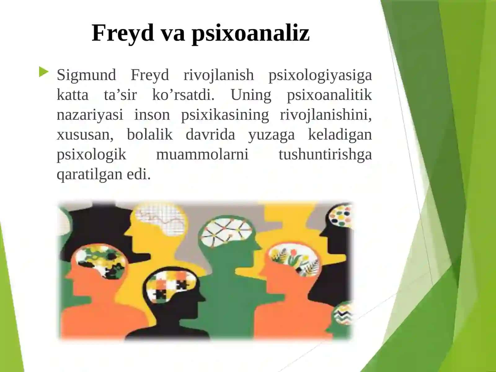 Rivojlanish psixologiyasining fansifati da shakllanishi 4