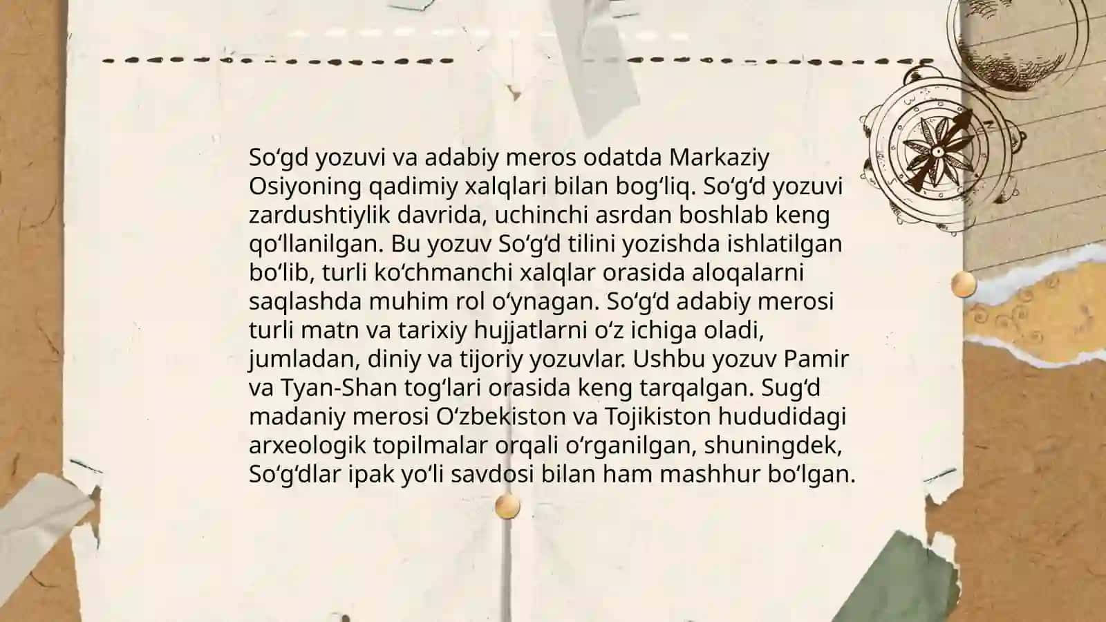 IX-XII asrlarga mamalakatimiz hududida ro‘y bergan madaniy uyg‘onish 4