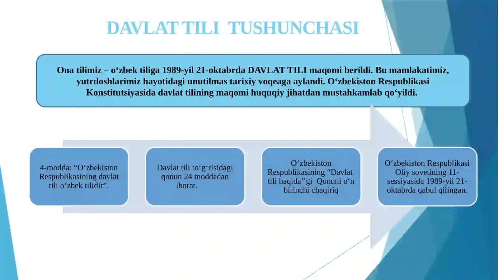 DAVLAT TILIDA ISH YURITISH, UNING MAQSAD VAVAZIFALARI 4